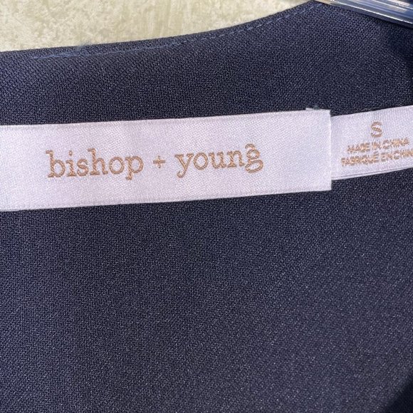 Bishop + Young Navy Blue Pantsuit Small - Picture 7 of 8